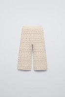 JACQUARD KNIT PANTS SKI COLLECTION