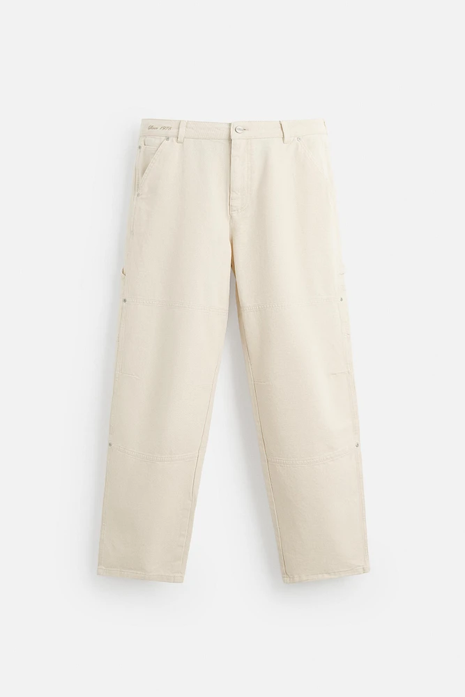 PANTALON BRODÉ À POCHE CARPENTER