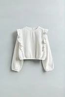 TEXTURED BLOUSE