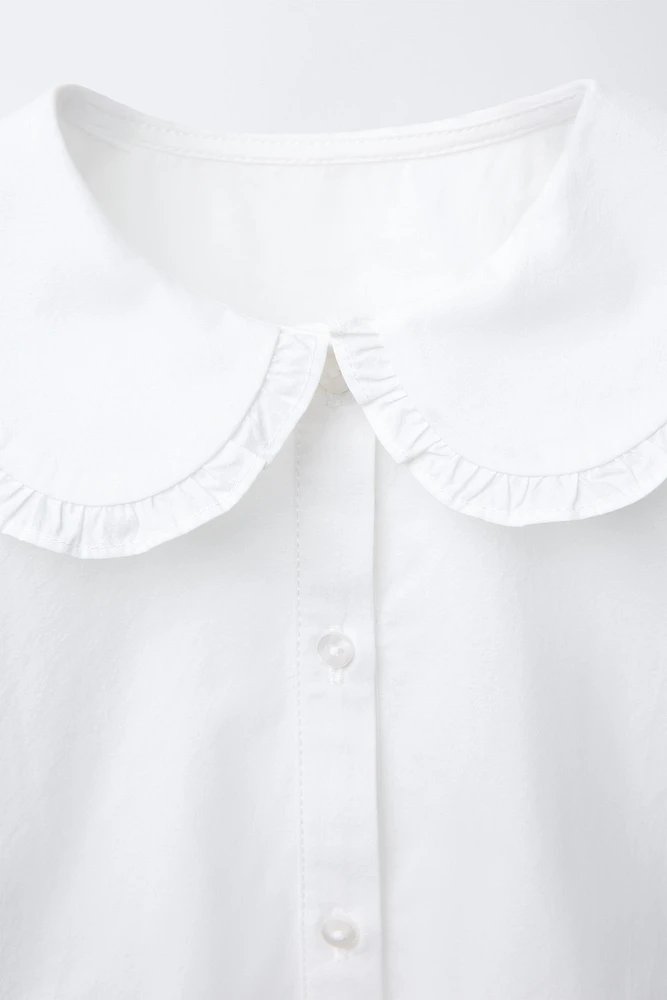 CHEMISE COL CLAUDINE