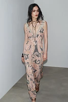 ZW COLLECTION PRINTED SLIP DRESS