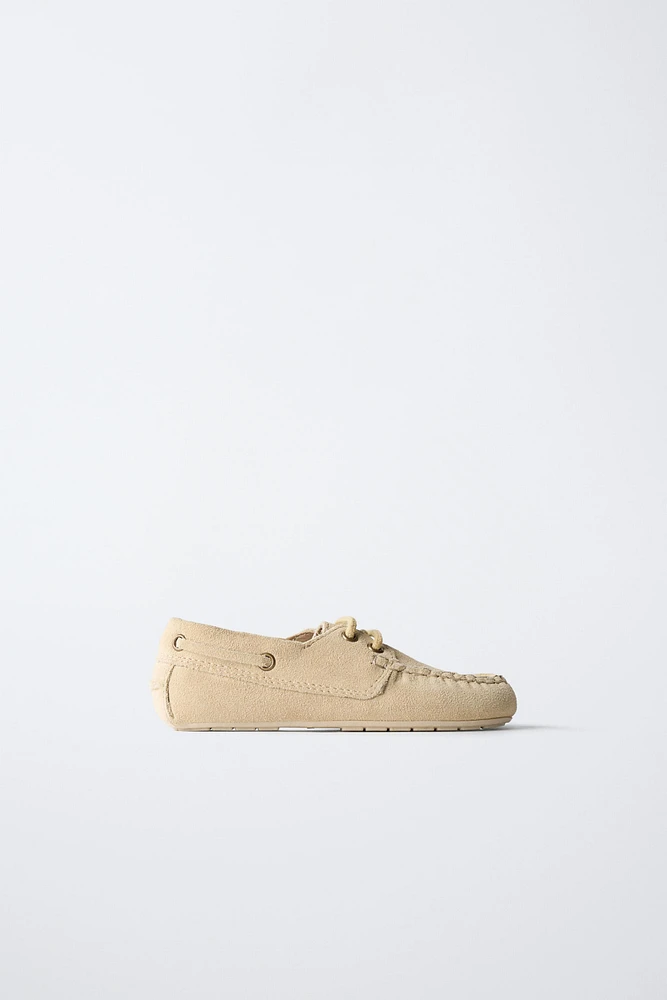LEATHER LOAFERS
