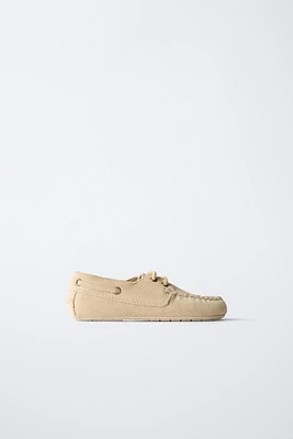 LEATHER LOAFERS