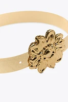 METAL FLOWER BELT