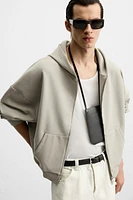 SWEAT BOX FIT CAPUCHE TECHNIQUE