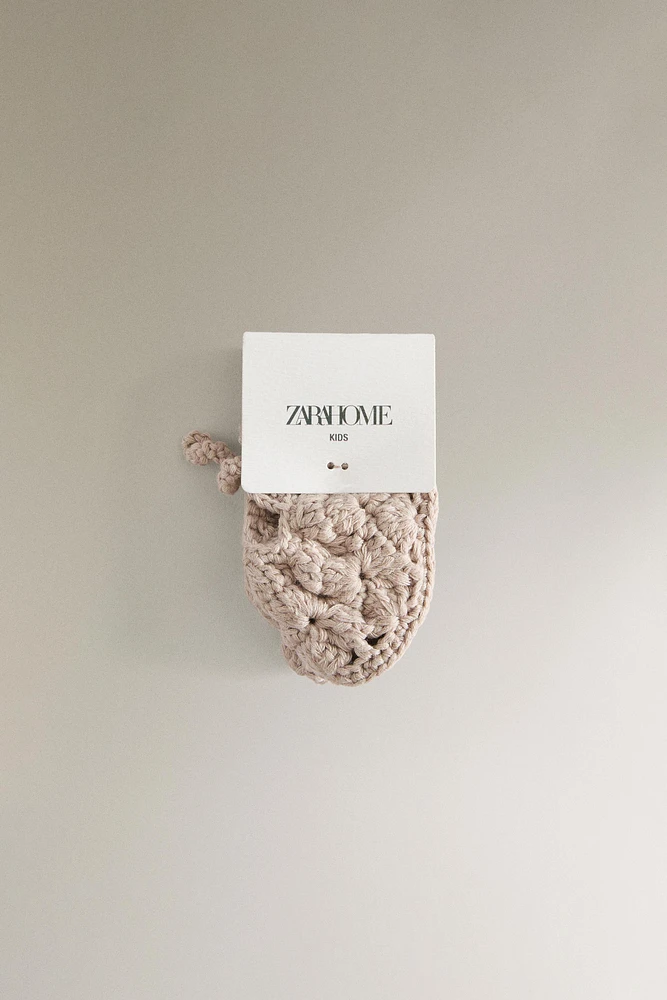 CHUNKY KNIT BALLET FLATS