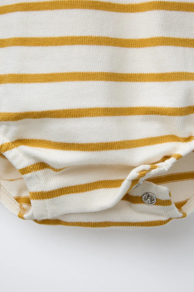 STRIPED BODYSUIT