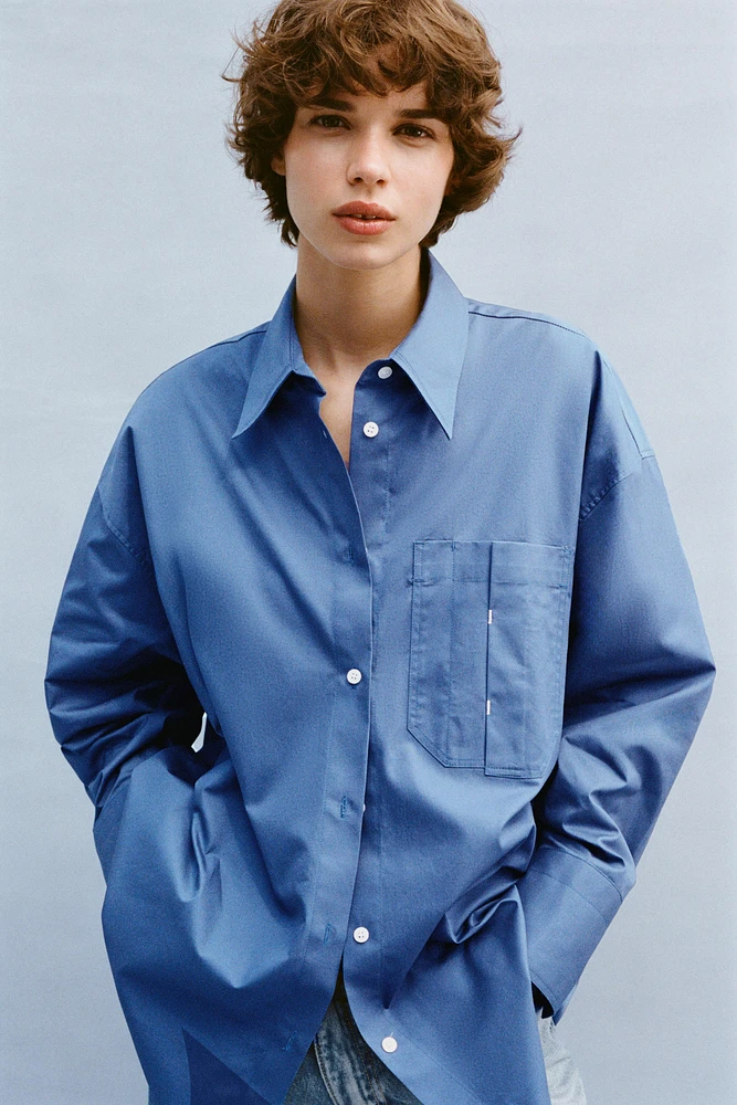 OVERSIZED SHIRT WITH POCKET