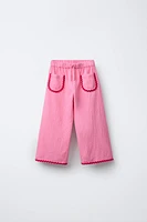 PANTALON TEXTURÉ ONDULINE