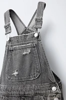 LONG DENIM OVERALLS