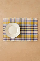 LOT SETS DE TABLE COTON CARREAUX (LOT 2)