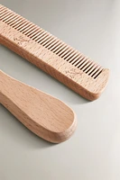 ENSEMBLE BROSSE PEIGNE FLEUR