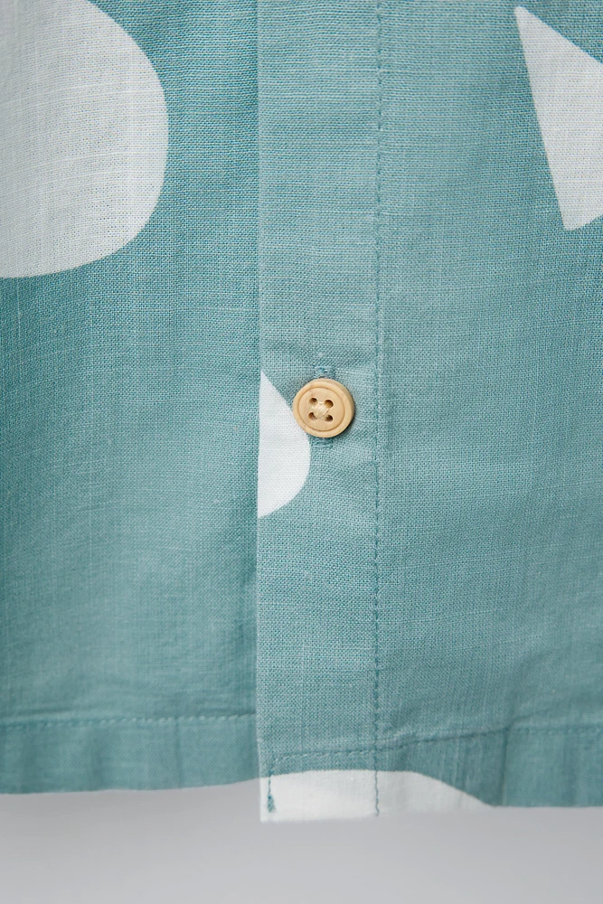 CHEMISE IMPRIMÉE POISSONS