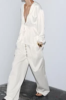 ZW COLLECTION OVERSIZED POCKET SHIRT