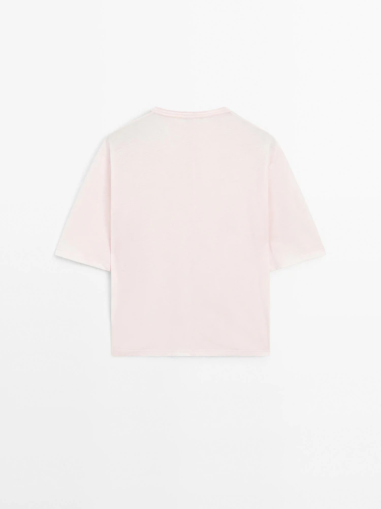 T-shirt à manches courtes 100 % coton
