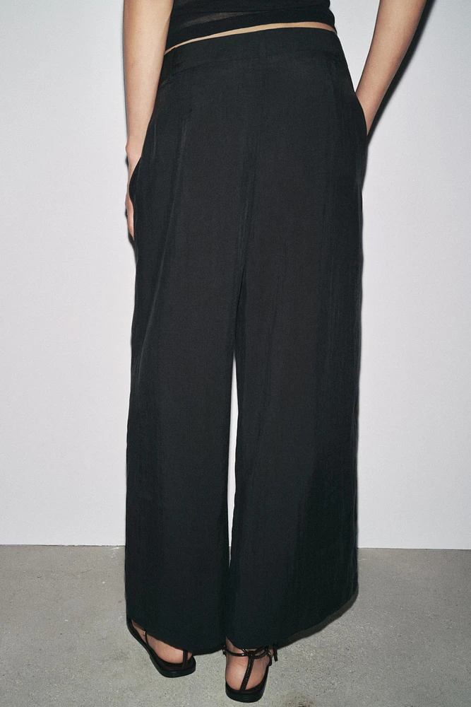 PANTALON COURT À PINCES ZW COLLECTION