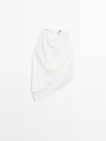 Top fluide drapé asymétrique - Limited Edition