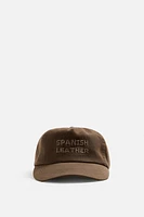 CASQUETTE DÉLAVÉE BRODERIE GUITARRICADELAFUENTE