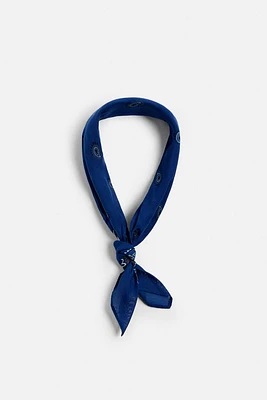BANDANA À IMPRIMÉ CACHEMIRE