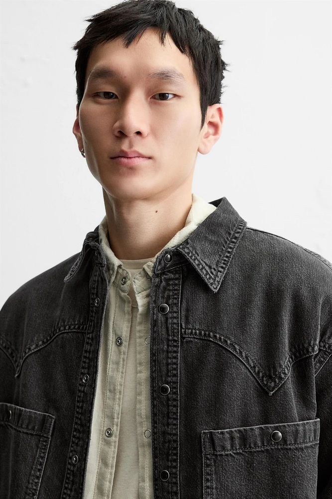 DENIM WESTERN SHIRT