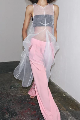ROBE EN ORGANZA VOLUME ZW COLLECTION