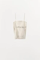 TOP AVEC ORGANZA