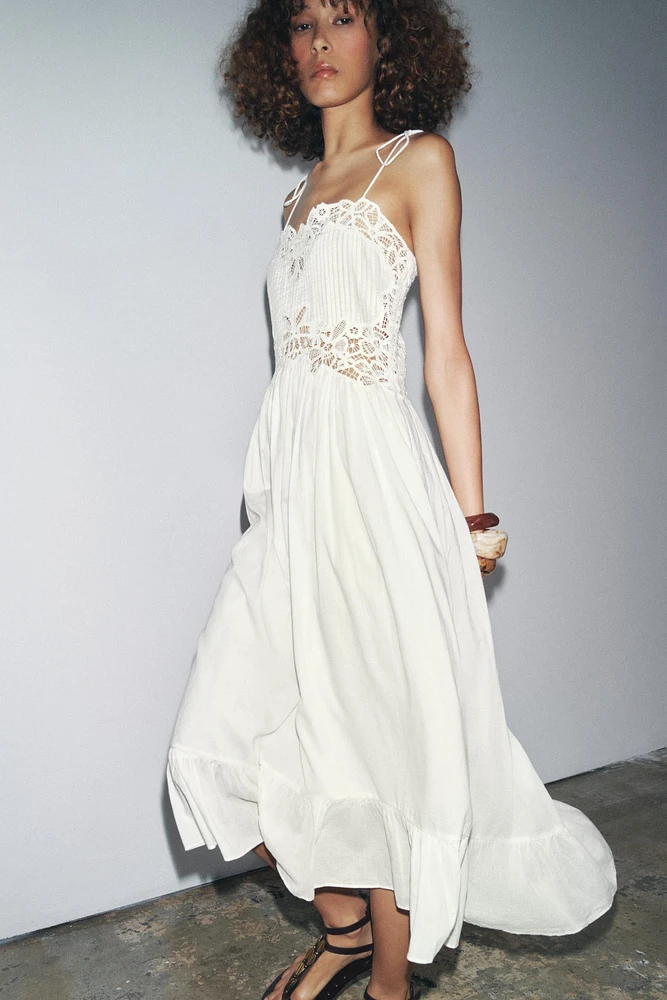 ZW COLLECTION EMBROIDERED DRESS