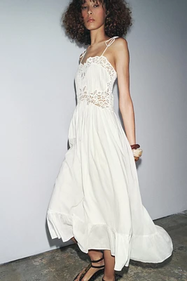 ZW COLLECTION EMBROIDERED DRESS