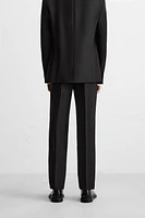 100% WOOL SUIT PANTS