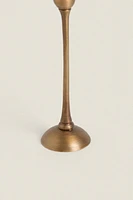 MINI GEOMETRIC BRASS CANDLESTICK