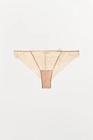 CULOTTE MESH BRODÉE
