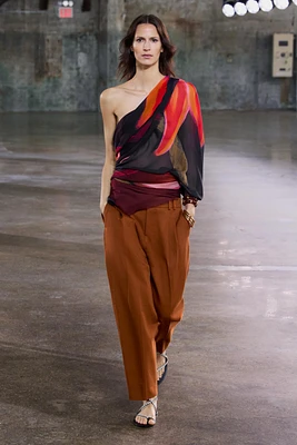 PLEATED PANTS ZW COLLECTION