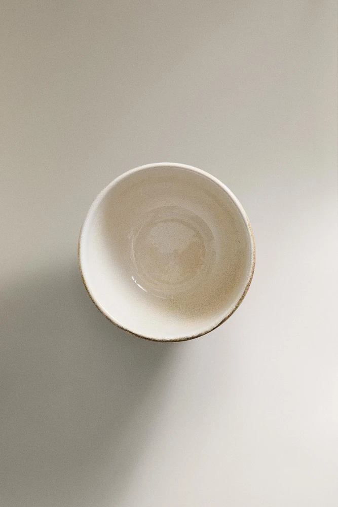 MINI BOL GRÈS ÉCRU