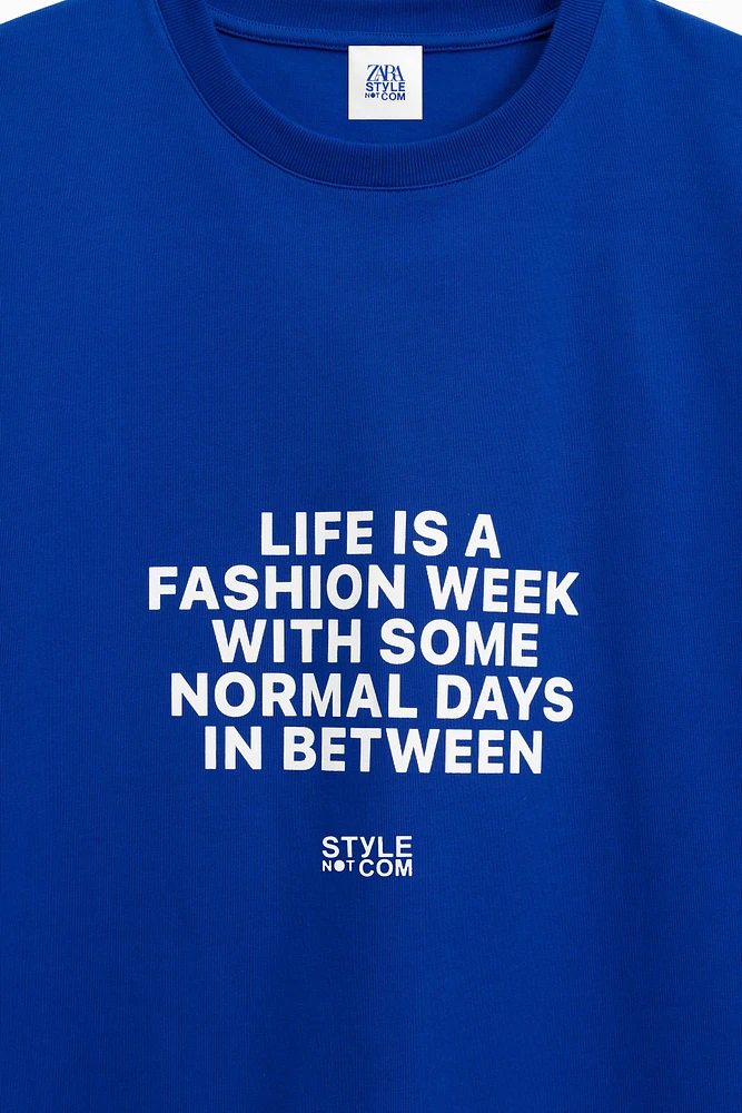 ZARA STYLENOTCOM T-SHIRT