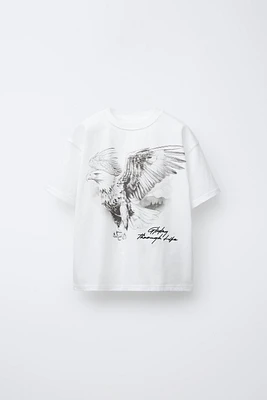 T-SHIRT À IMPRIMÉ AIGLE