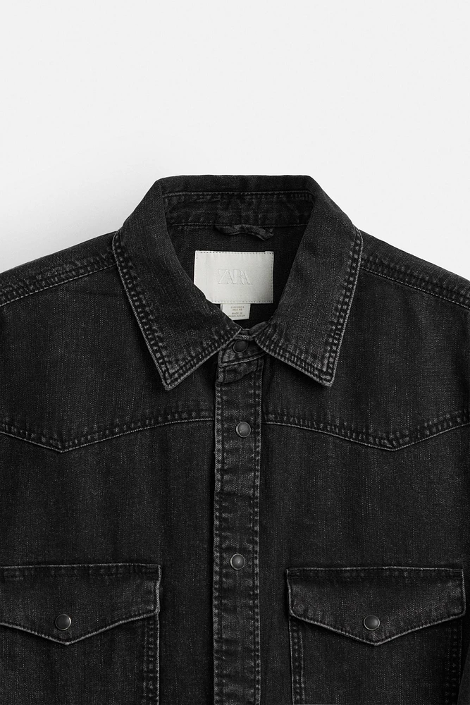 DENIM WESTERN SHIRT