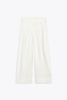 PANTALON JUPE-CULOTTE CEINTURE