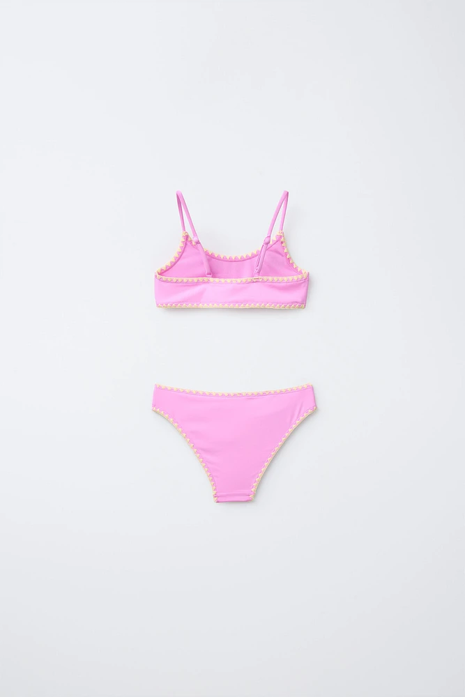 6-14 ANS/ BIKINI FRUITS AU CROCHET