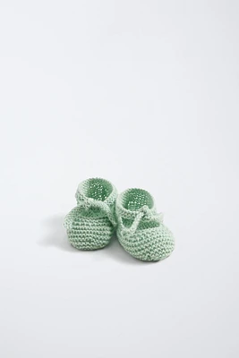 CHAUSSONS À NŒUD EN COTON