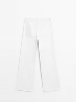 Tejan trousers with texture detail