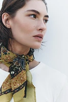 PRINTED VISCOSE SCARF