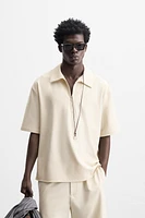 COMFORT ZIP POLO SHIRT
