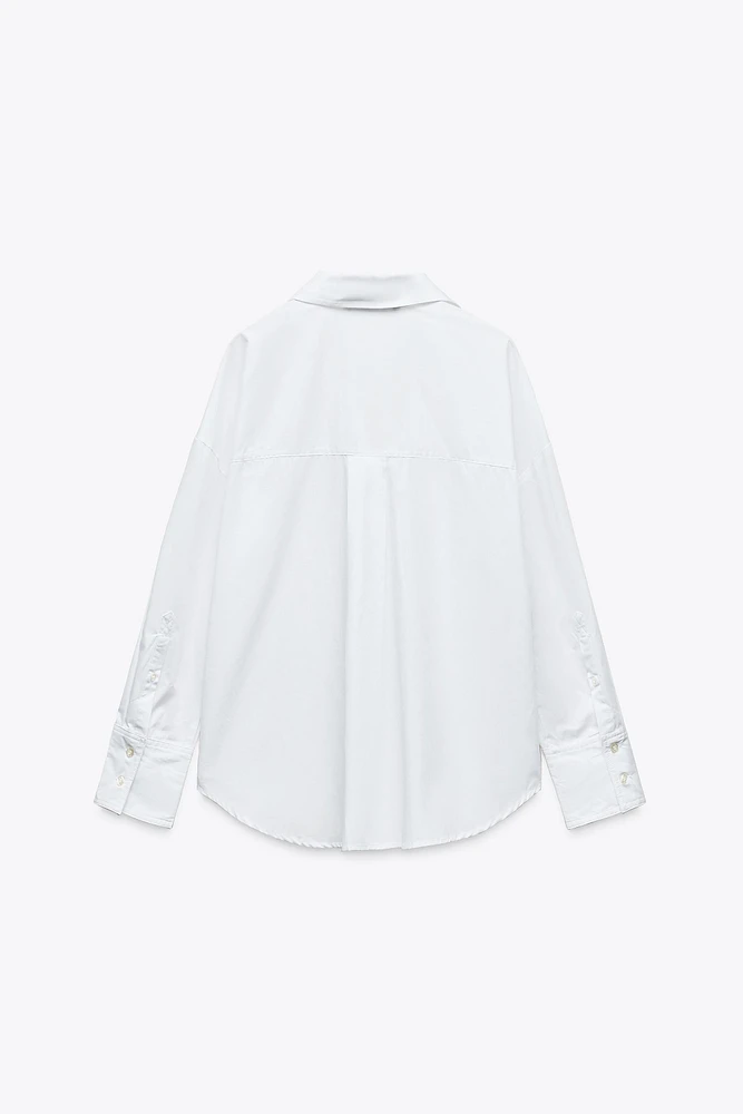 CHEMISE BASIQUE EN POPELINE