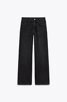 FULL LENGTH TRF MID-RISE WIDE LEG JEANS