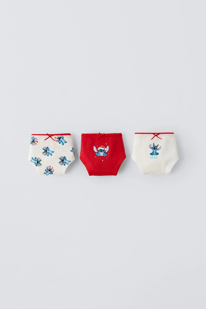 6-14 YEARS/ THREE-PACK OF LILO & STITCH © DISNEY UNDERWEAR