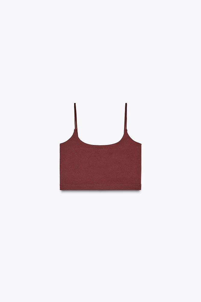 SEAMLESS CROP TOP