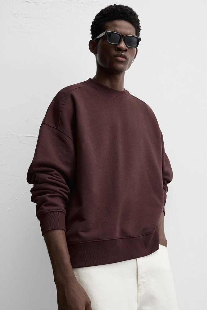 SWEAT CREW NECK BOXY FIT