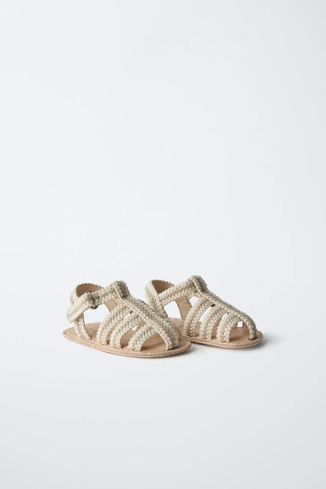 SANDALES PÊCHEUR PLAGE SOFT EN COTON