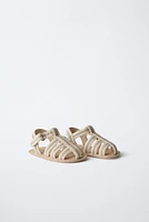 SOFT COTTON FISHERMAN SANDALS