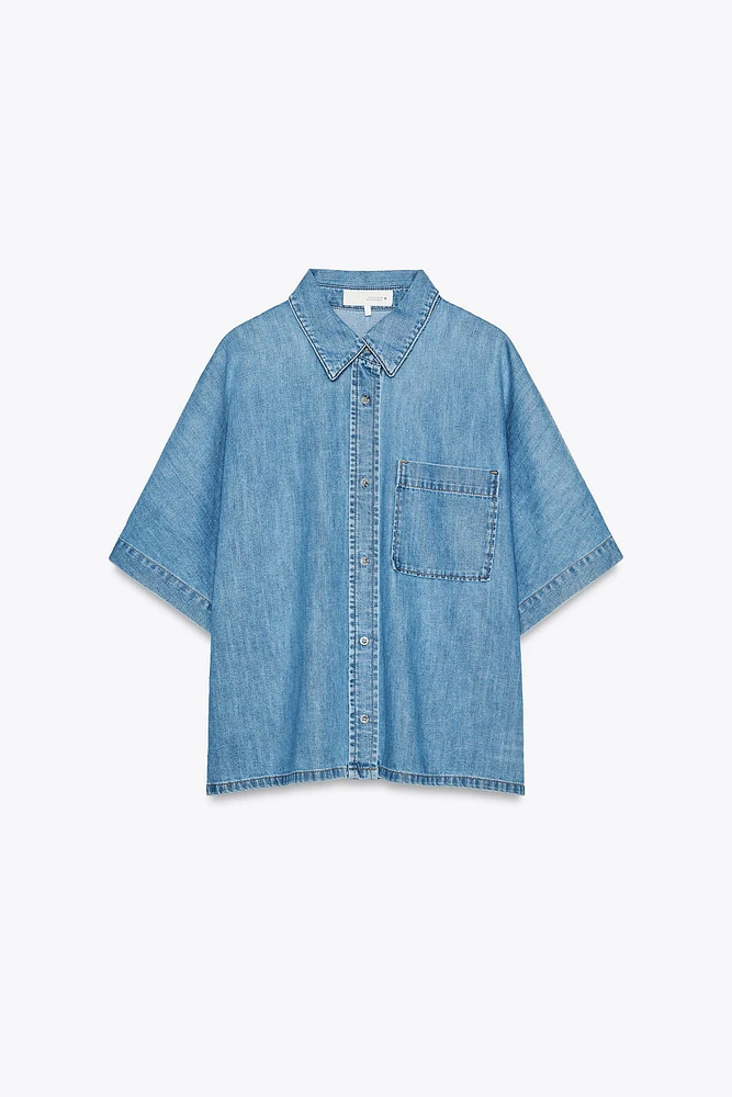 CHEMISE EN JEAN TRF